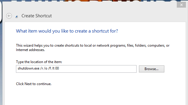 Access Windows 8’s Advanced Startup Utility With A Simple Shortcut