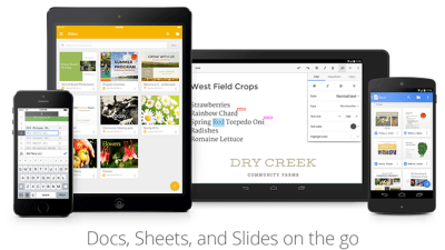 Google Unveils Slides For Android, Native Docx Editing