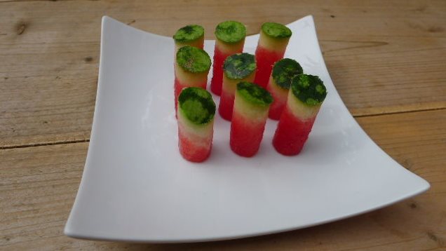 Use An Apple Corer To Turn Watermelon Into Easy Finger Food