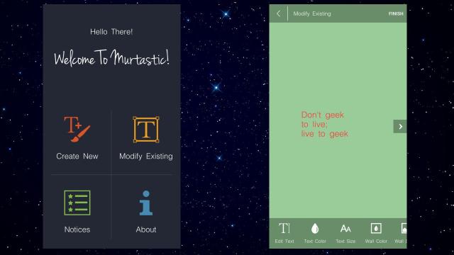 Murtastic Creates Or Modifies Live Wallpapers For Android
