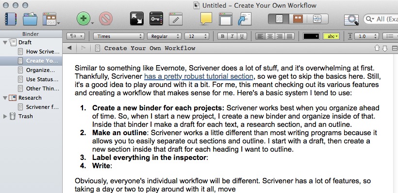 How Scrivener Helped Me Organise All My Writing