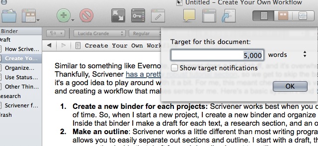 How Scrivener Helped Me Organise All My Writing