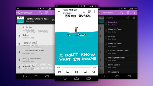 Pixel Player Is A Highly Customisable Player For Local Music