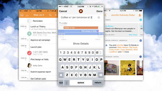 Tempo Smart Calendar Adds Natural Language, Reminders, Waze