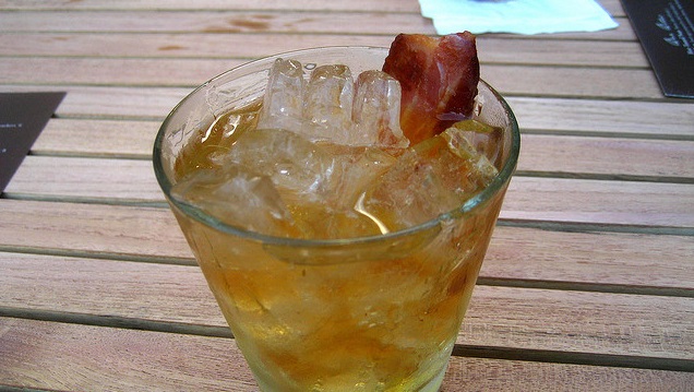 Use Bacon Fat To Infuse Your Bourbon With Bacon Flavour