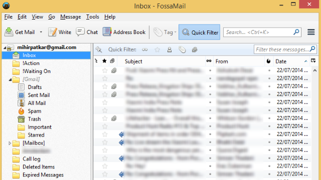 FossaMail Is A 64-Bit Optimised Thunderbird Clone For Windows