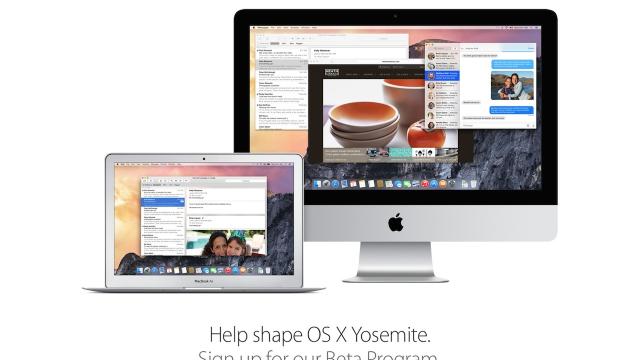 Apple Opens OS X Yosemite Beta To The Public, Sign Up Now