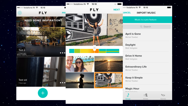 Fly Simplifies Stitching And Editing iPhone Videos