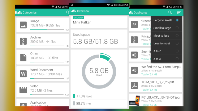 Unclouded Finds Out What’s Eating Your Google Drive And Dropbox Space