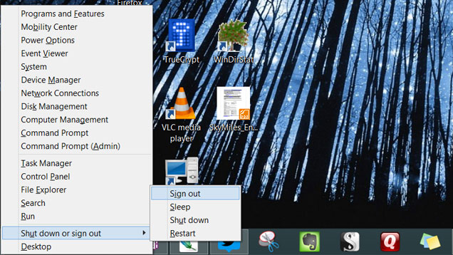 Restart Or Shut Down Windows 8 With A Keyboard Shortcut