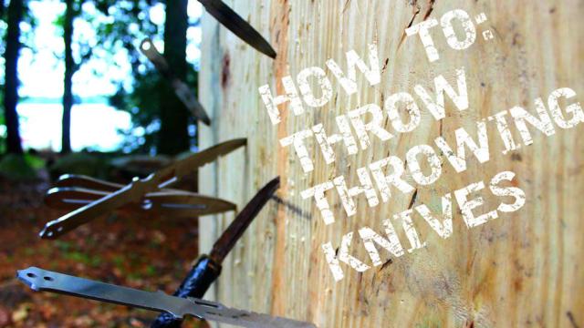Learn To Throw Knives Like A Pro