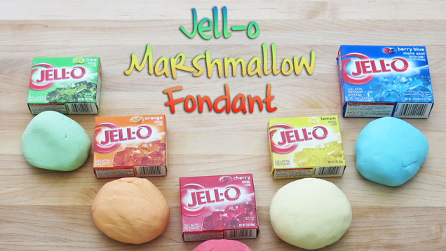 Jelly And Marshmallows Make A Quick And Tasty Fondant