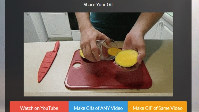 Add ‘GIF’ To The Start Of YouTube Links To Convert Videos To GIF