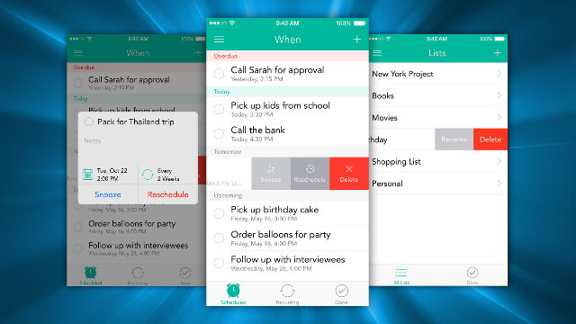 Checkmark Adds Snoozing And Recurring Reminders