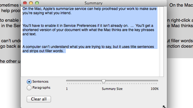 Apple’s Summarise Service Makes Sure You Get Your Point Across