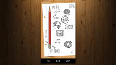 The Doodle Home Screen