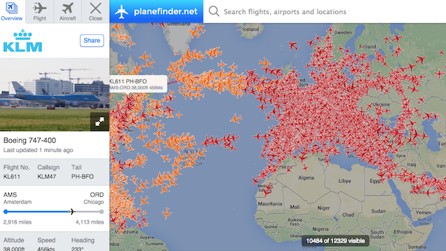 Plane Finder Tracks Your Flight In Real Time