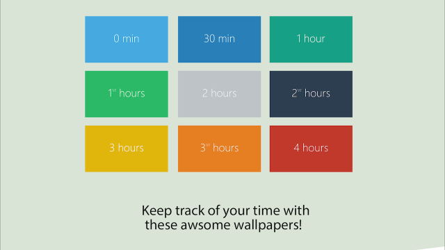 These Productivity Wallpapers Change Colour As The Day Drags On