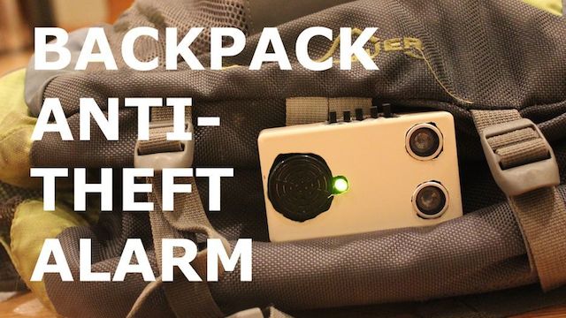 Build An Anti-Theft Alarm For A Backpack