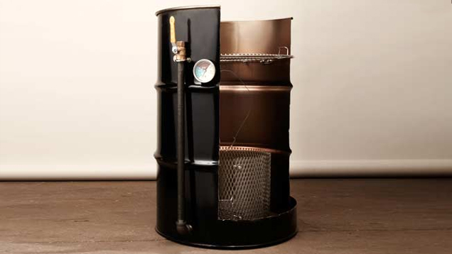 Build A Smoker From A Steel Drum