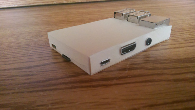 Make A Raspberry Pi Model B+ Case From A Manila Folder