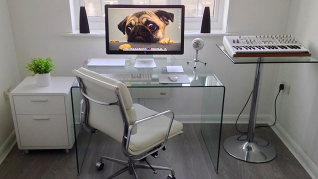 The Spotless White Workspace