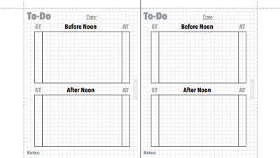 This Printable To-Do Template Shows How Long Those Tasks Really Take