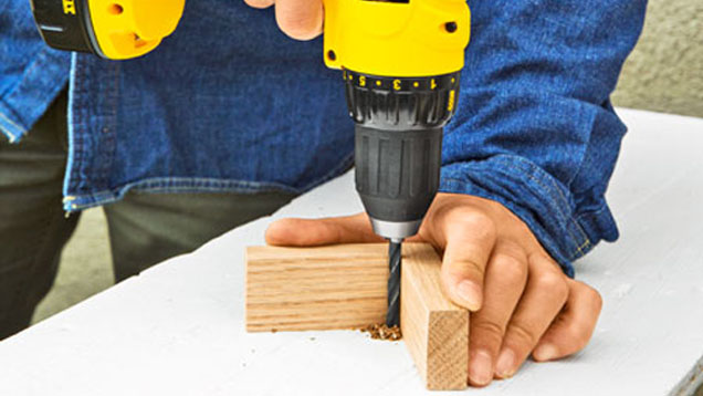 Drill A Straighter Hole With Some Scrap Wood