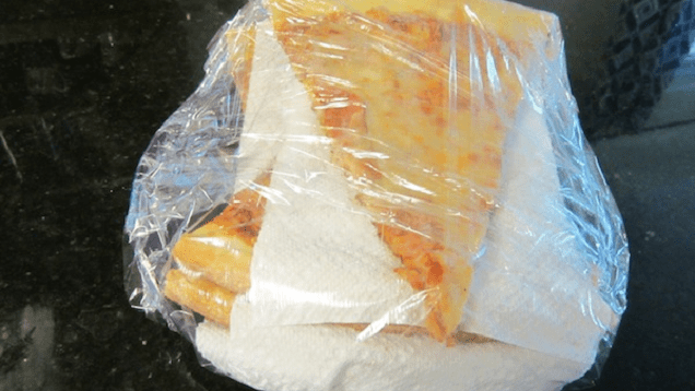 The Best Way To Store Leftover Pizza In The Fridge