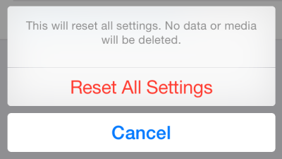 iOS 8 Bug Causes ‘Reset All Settings’ To Erase iCloud Drive Documents