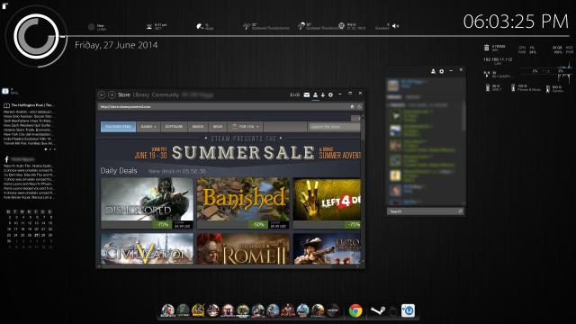 The Steam Slate Desktop