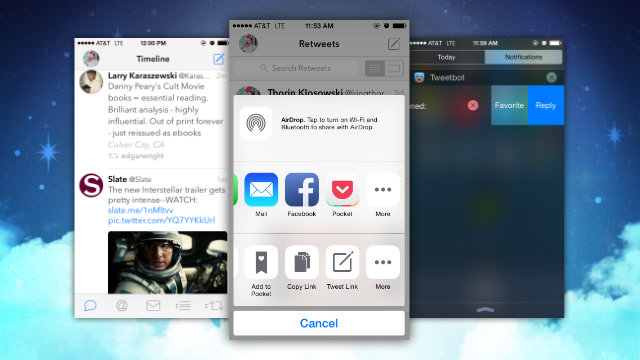 Tweetbot Adds Interactive Notifications And Extension Support