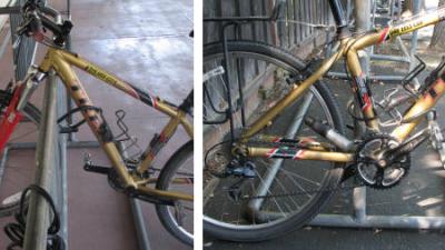 Two Ways To Securely Lock Your Bike On A Comb Rack