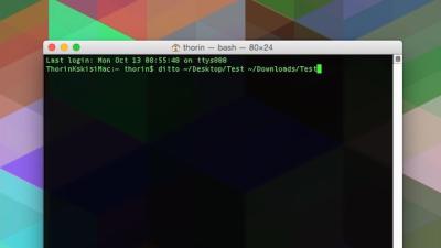 Use The Ditto Command To Properly Merge Folders On Mac