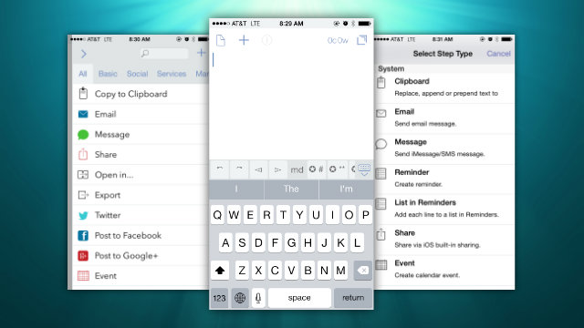 Drafts 4 Adds A New Interface, Specialty Keys, Share Sheets And More
