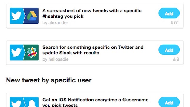 IFTTT’s New Twitter Triggers Automate Monitoring Twitter