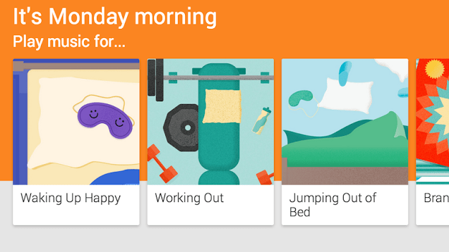 Google Play Music Gets Curated Playlists, Updated Interface