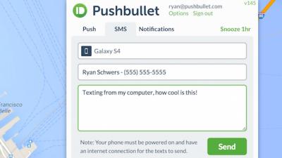 Pushbullet Now Lets You Send Text Messages From Your Computer