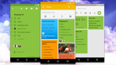 Google Keep Adds Shared Notes, Search By Colour
