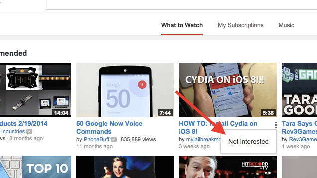 Remove YouTube Channels And Clean Up The History For Better Suggestions