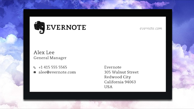 Evernote For Android Gets Business Card Scanning