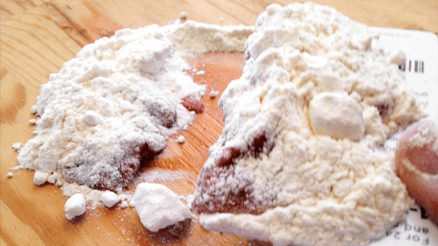 Easily Clean Up Big Liquid Spills With Flour