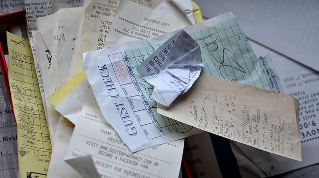 Protect Your Finances, Keep Receipts Out Of Your Wallet