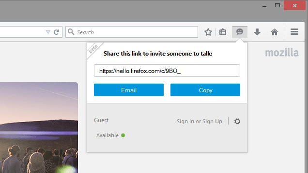 Firefox Gets An Instantaneous Video Chat Feature, Better Search Bar