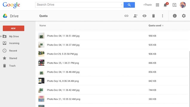 Find The Files Taking Up The Most Space In Google Drive With This Link
