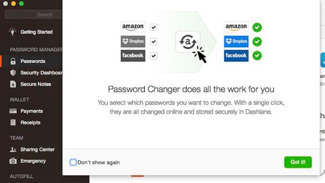 Dashlane Password Changer Can Change Hacked Passwords With One Click
