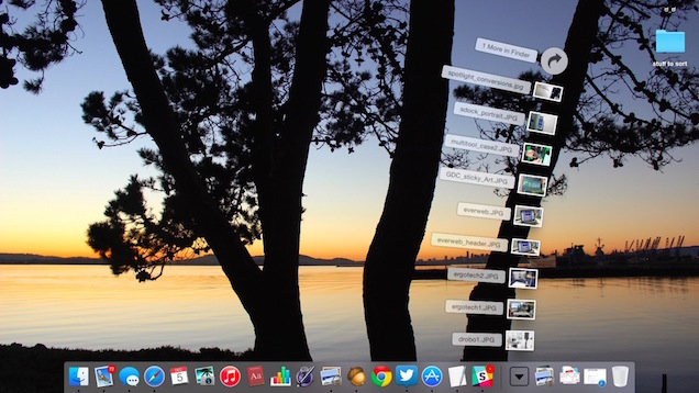 Make OS X Tags Easily Accessible From The Dock As A Stack
