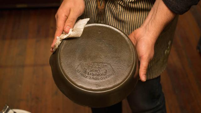 Restore Vintage Cast Iron With Oven Cleaner