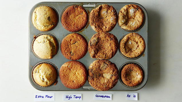 Bake Muffins With Beautifully Domed Tops By Adding More Flour