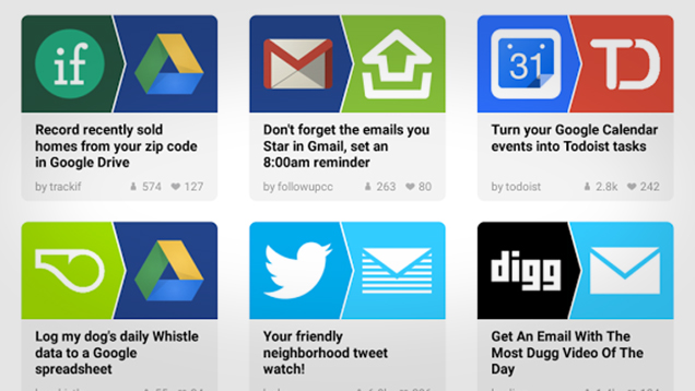 IFTTT For Android Gets New Look And More Channels